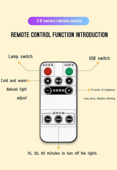 Luminous Night Light (Remote Control)