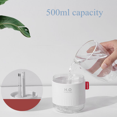Snow Mountain Humidifier & Mini Diffuser with Night Lamp